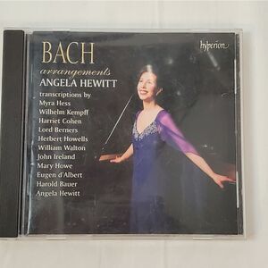 Bach Arrangements, Angela Hewitt Music [CD]